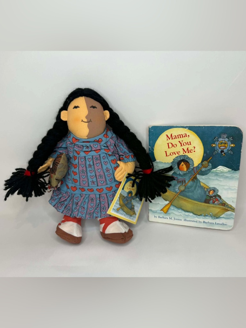 Vintage “Mama, Do You Love Me?” Plush Doll NWT & Board Book